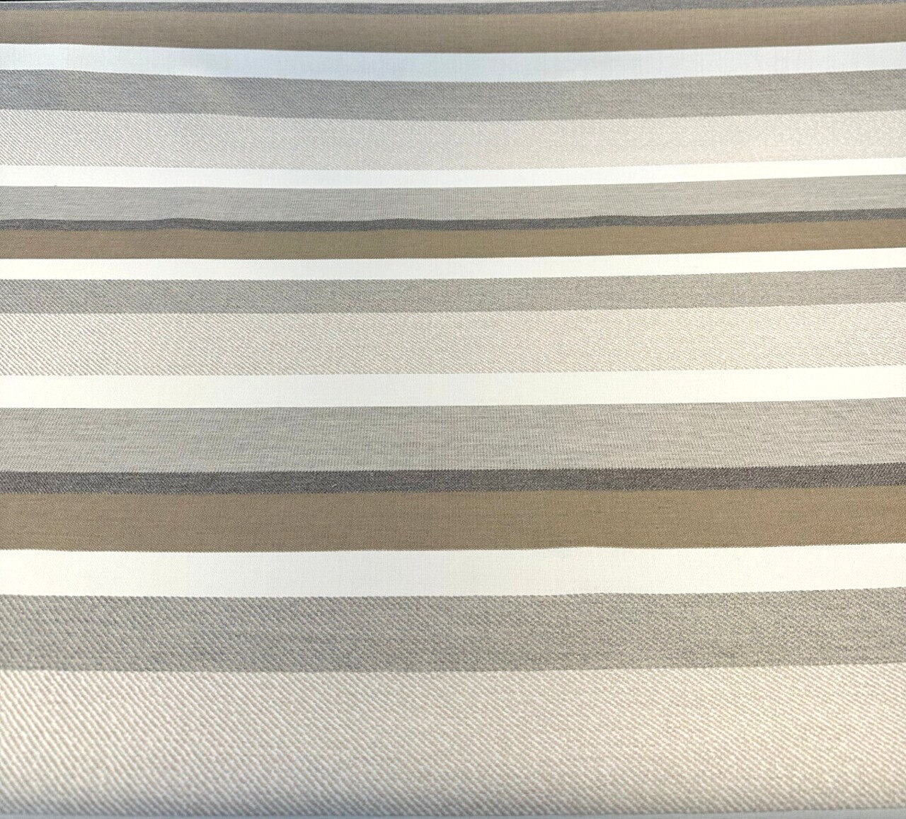 1 Yard Sunbrella Anthem Dove Stripe Outdoor Upholstery Fabric 54 Inch Width 75% Acrylic 25% Polyester